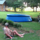 SW 500 Magnum vs. swimming pool