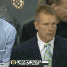 Boston Bruins coach throws earpiece into fan's drink