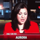 Prankster scares reporter