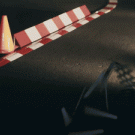 Remote controlled car races stick bomb