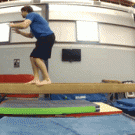 Balance beam fail