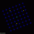 Motion induces blindness - Stare at the dot