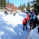 Bobsled crash recovery