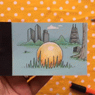Flipbook marriage proposal