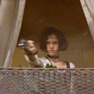 Leon - Natalie Portman shooting