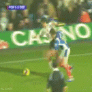 Soccer foul faking