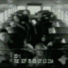 School bus accident from the inside