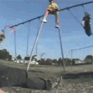 Swing backflip nut shot