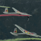 Switching planes stunt