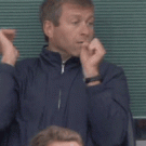 Roman Abramovich is happy