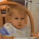 Kid's reaction to food