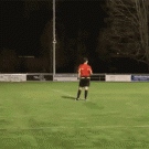 Backflip penalty shot