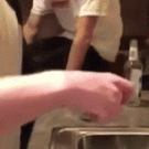 Flaming shot prank gone wrong