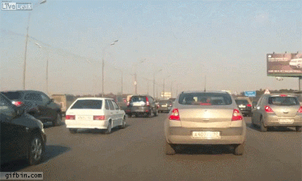 Car Breaks Down On The Highway Best Funny Gifs Updated Daily