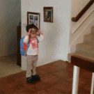 Action Movie Kid goes to school