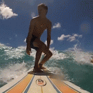 Surfing accident