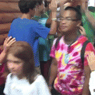 High-five accidental slap