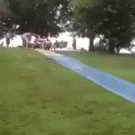 Slip 'n slide jump fail