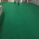 Man catches kid running downhill