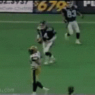 Football celebration fail