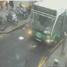 Traffic pole accident