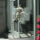 Always remember to open the door first