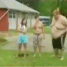 Fat guy slide