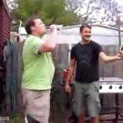 Backyard fire breathing gone wrong