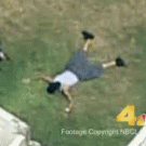 Police brutality: cop kicks man in the face