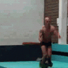 Damien Walters - getting dressed