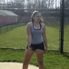 Discus throwing fail