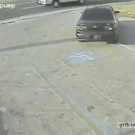 Beer robber falls while running