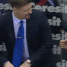 High-five fist bump fail