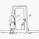 Simon's cat wants in