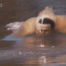 Waterskiing underwater