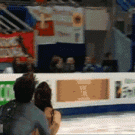 Figure skating nose break