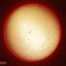 May 2012 Annular Solar Eclipse - time-lapse