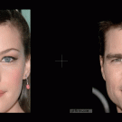 Ugly celebrities optical illusion