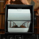Rollercoaster flipbook gif