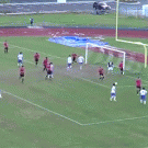 Double bicycle kick goal