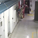 Main water pipe burst