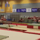 Man jumps over 10 people