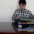 Pop-up LEGO Japanese castle