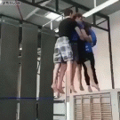 4-person backflip