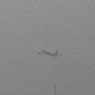 Plane struck by lightning