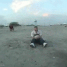 Guy blows himself up