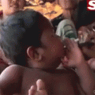 2-year-old boy smoking