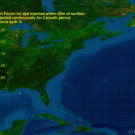 Evolution of the oil spill