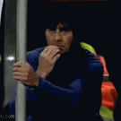 Joachim Löw eats booger