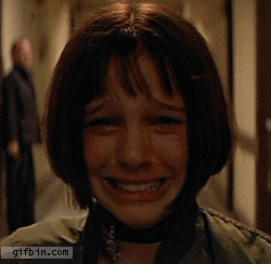 Natalie Portman crying